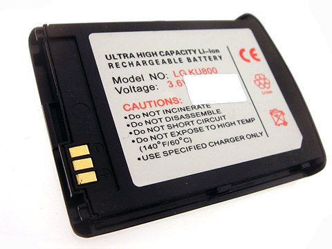 Handy Akku Ersatzakku Batterie Accu LGLP-GBAM für LG Chocolate, UMTS KU800