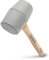 Estwing DH-18N Deadhead - Martello in gomma grigia resistente al rimbalzo, con manico in noce americano e superficie morbida, 510 g