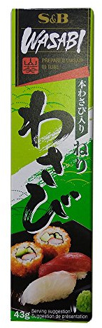[ 43g ] S&B Wasabi Paste (Kren / Meerrettich Paste mit japanischem Wasabi)
