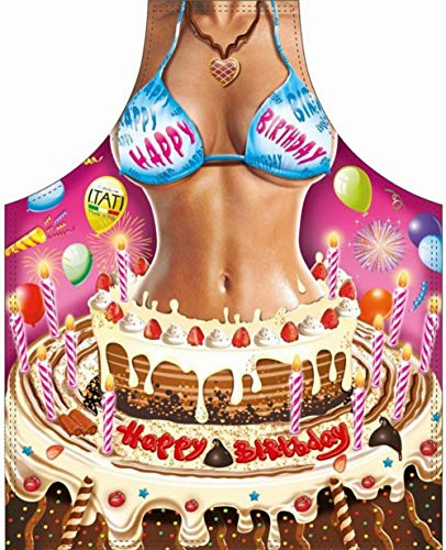 Grill u. Küchenschürze - Happy Birthday Woman