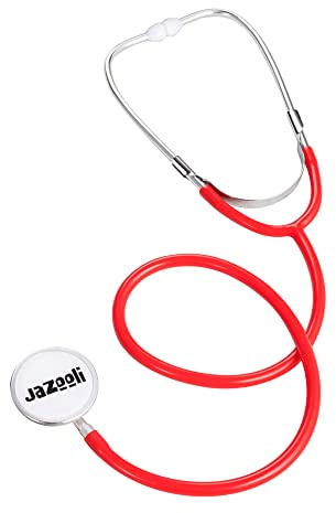 Jazooli Dual Head Stethoscope for Doctors/Nurses/Medical/EMT/Fancy Dress/Educational, with Adult, Paediatric, Infant Convertible Chest piece, Multiple Colours, One Universal Size