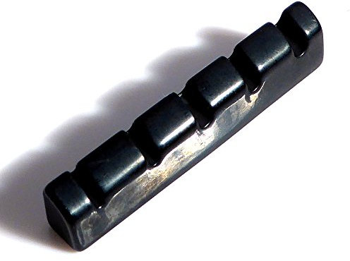 5 string bass guitar nut steel/metal black finish