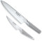 Global G-201 - Set di 2 coltelli da cucina