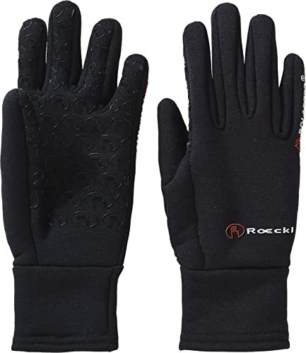 Roeckl Kinder Katla Jr. Handschuhe, Schwarz, 6