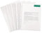 Exacompta 3194E 100er Pack Premium PVC-Kunststoff Prospekthüllen. Für DIN A4 transparent glasklar oben offen Klarsichtfolie Plastikhülle Klarsichthülle ideal für Ordner Ringbücher und Hefter