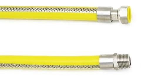 Tubo flessibile per gas in acciaio MF 50cm