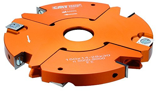 CMT 694.021.31 Two-Piece Adjustable Grooving Set, 5-29/32-Inch Diameter, 1-1/4-Inch Bore