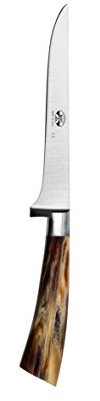 Coltellerie Berti Coltello Da Disosso Grande Forgiato Cornotech Marrone