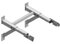 Hymer Wandkonsole verstellbar aus Aluminium Verstellbereich 650-800 mm, Passend für Holm 60 × 24 mm