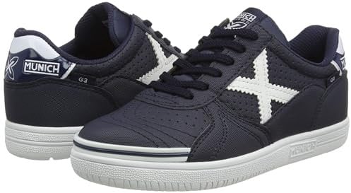 Munich Gresca Kid's, Zapatillas de deporte Unisex niños, Azul, 35 EU