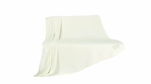 Gözze Wohn- und Kuscheldecke, Naturhaar-Look, 150 x 200 cm, Angora-Feeling, Weiß, 40013-00-5020