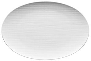 Rosenthal 11770-800001-12730 Mesh Platte, oval, 30 cm, weiß