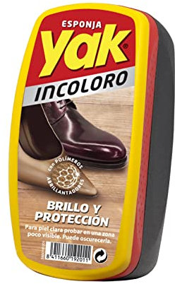 Yak 33191201 Cleaning Sponge for Shoes, Clear pack of 4