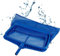 HAFIX Pool Kescher Poolkescher Poolzubehör Reinigung. Kescher Pool Teich Poolpflege feinmaschig. Teichkescher Pool Reiniger für Schwimmbad Pool Fischteich. Laubkescher Algen Planschbecken in blau.