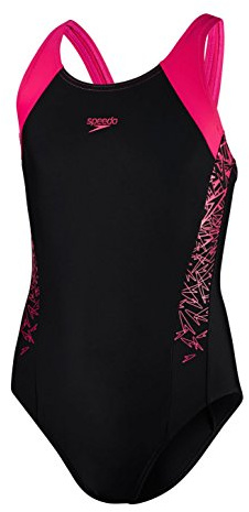 Speedo Girl's Boom Splice Muscle Back Swimsuit