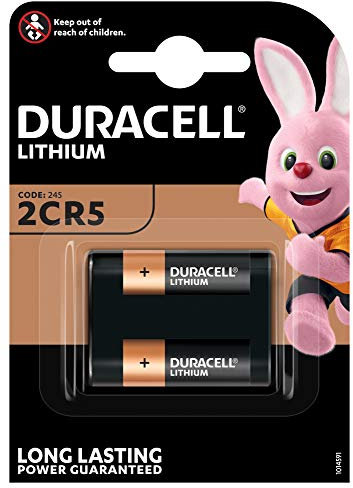 Duracell Photo Lithium (DL245) for Photo, Digital, MP3 Devices