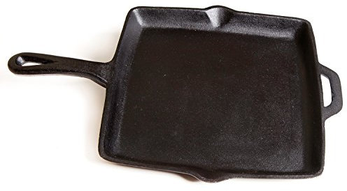 Sante Quadratischer Grill, Gusseisen, mit wahrer Jahreszeit