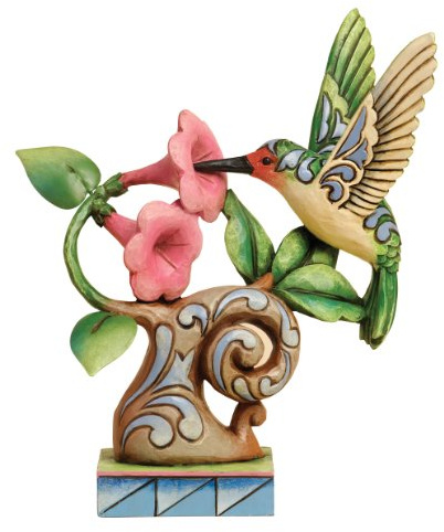 Enesco 4033813 Heartwood Creek, Float Free of Time Hummingbird