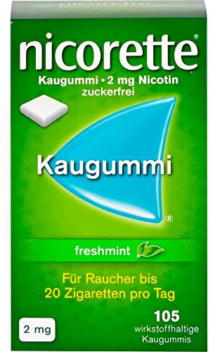 NICORETTE 2 mg freshmint Kaugummi 105 St