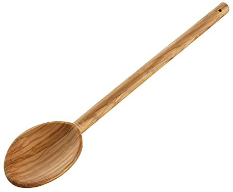 Cilio 182002 Cucharón, madera, marrón, 30 x 7 x 1 cm