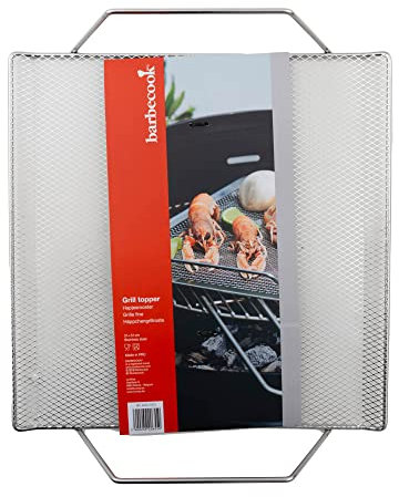 Barbecook Grille de cuisson fine Inox Gris 31 x 31 cm