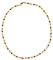 InCollections Damen-Bernsteinkette 45 cm 4 mm Kugeln bunt 5440440013850