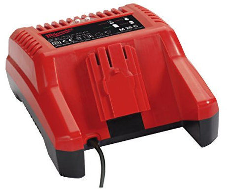 Milwaukee M28 C Sistema M28 - Carga en 60 min. - Li-Ion, noir,rouge