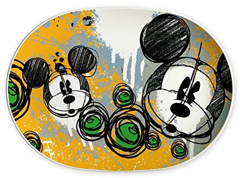 Egan Vassoio Collezione Disney Mickey Mouse Classic. Oggetto Realizzato in melamina di Colore Blu. Dimensione: 28X40 cm. La referenza è MWM62O/4PB