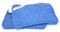 Solwang Topflappen gestrickt staubig blau