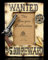 Figuren Shop GmbH Wilder Westen Bilderrahmen - Wanted