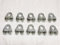 Galvanised Wire Rope Grips Clamp 8MM x10 (Bulldog Cable Commercial DIN741)