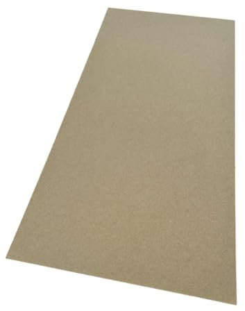 Trustleaf Hardboard Sheet 600x300x 3mm - (Pack of 10) - For craft/construction (3mm Hardboard, 10)