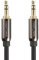 FosPower Stereo Audio Klinkenkabel / Verbindungskabel (4,5m) für AUX Eingänge 3.5mm Adapter auf 3,5 mm Stecker Kabel [ KONTAKTE VERGOLDET | GUTER KLANG] für Auto, KFZ, iPhone, Radio, MP3 Player, Kopfhörer, Lautsprecher, Android Smartphone - Schwarz
