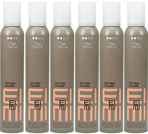 Wella EIMI NATURAL VOLUME Styling Mousse leichter Halt - 300ml (6´er Pack)