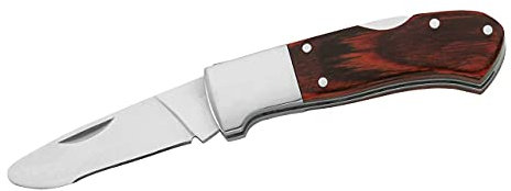 Herbertz Kinder-Taschenmesser, Pakkaholz Messer, grau, M