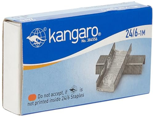 Kangaro 24/6-1M Heftklammern, 1000 Stück