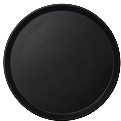 Cambro Plateau Rond en Fibre de Verre Noir 45 cm