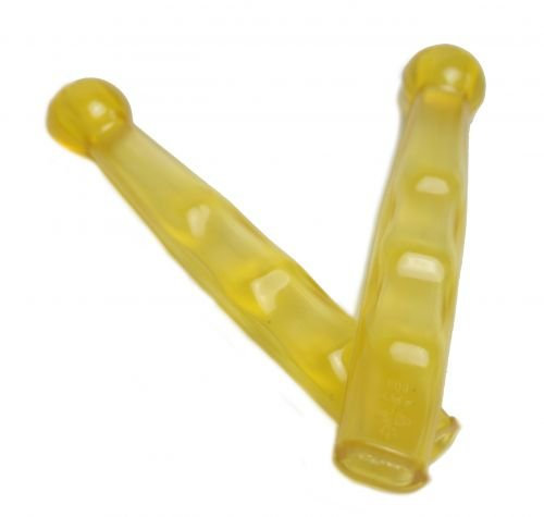 Classic Cycle Bremshebel Überzug Gummi gelb 1 Paar