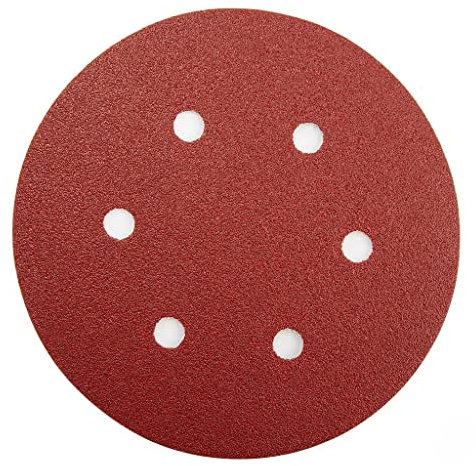 Makita P-37524 Hook and Loop Backed Abrasive Discs - 6 Red