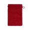 frottana Pearl Waschhandschuh 15 x 20 cm aus 100% Baumwolle, ruby