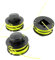 Ryobi - Lot 3 bobines Double Fil Ø 1,2 mm pour Coupe-Bordures électriques RLT3025 / RLT3025F / RLT3025S / RLT3525S / RLT3525 / RLT3123 - RAC119