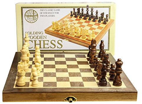 House of Marbles Standard Wooden Chess Set