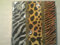 IHR African Animal Leopard Zebra Giraffe Print Napkins 20 - Animal Print Gold