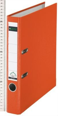 Esselte Leitz GmbH & Co. KG Premium Ordner A4 LEI 1015-50-45 orange * 52mm vollfarbig Plastic