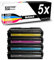 Eurotone Druckerpatrone kompatibel für Ricoh Aficio SP C220 A SP C220 N SP C220 S SP C221 N SP C221 SF SP C222 DN SP C222 SF SP C240 DN SP C240 SF, 2X BK, 1x C, 1x Y, 1x M im Set