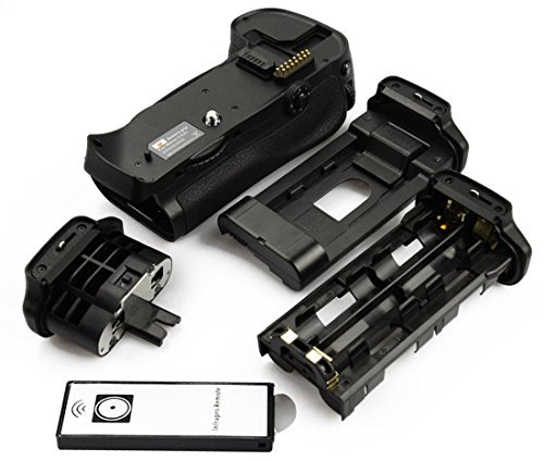 DSTE Remote Vertical Battery Grip Holder Compatible for Nikon D700 D300 D300S D900 DSLR Camera as MB-D10