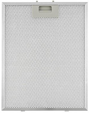 Klarstein Filtre à graisse aluminium 22x29 cm (remplacement adapté pour les Hottes aspirantes Klarstein, verrouillage clipsable souple)