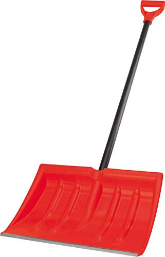 Schreuders Sport Snow Polyethylen Schaufel, Unisex, 0959-ROZ-Uni, rot/schwarz, Einheitsgröße