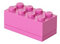 Room Copenhagen-Minicaja de 8 espigas de LEGO, caja para tentempiés, color rosa, 8 knobs 4012