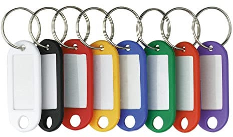 ALCO Schlüsselanhänger Kunststoff, lila, 10 St./Pack.